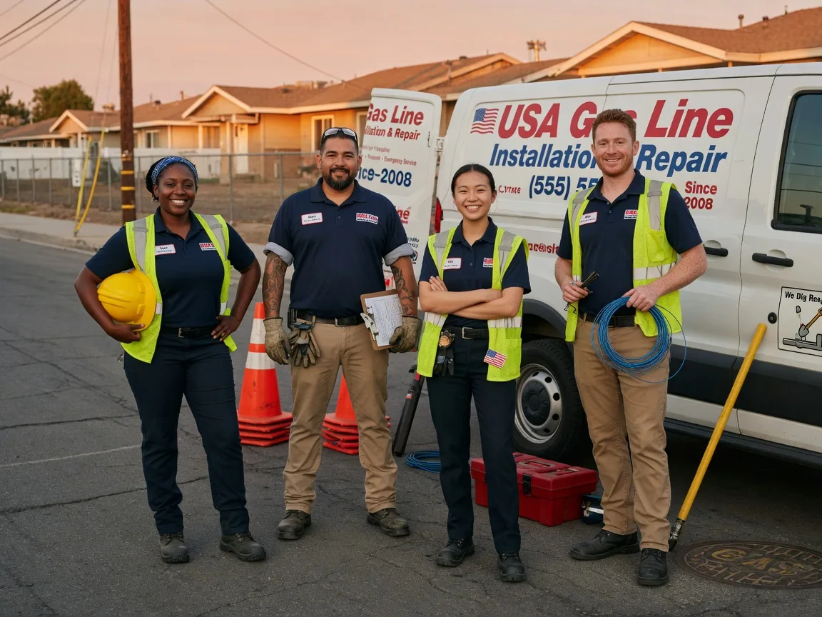 Gas Line Installation company in Oakland, NE